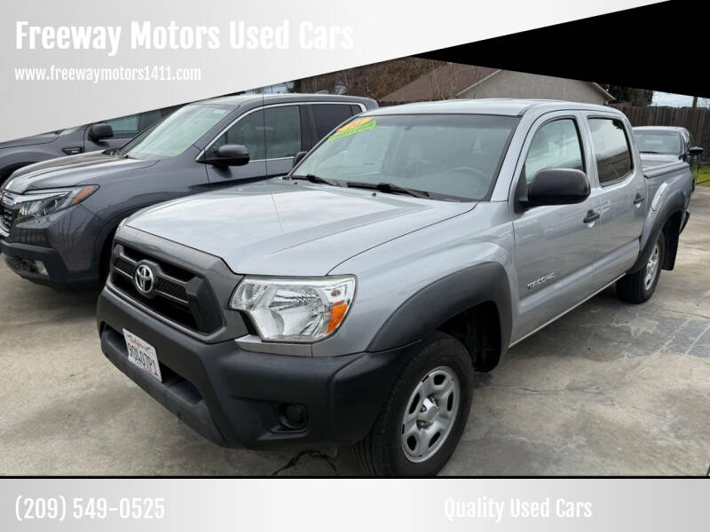 2014 Toyota Tacoma for sale at Freeway Motors Used Cars in Modesto CA