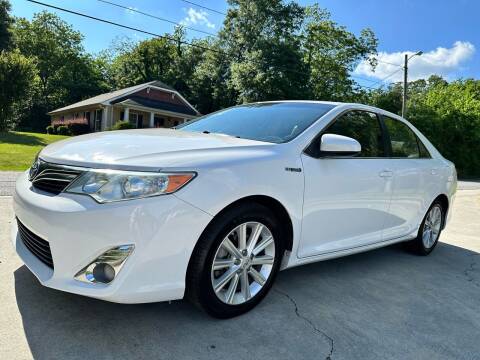 2012 Toyota Camry Hybrid for sale at Cobb Luxury Cars in Marietta GA