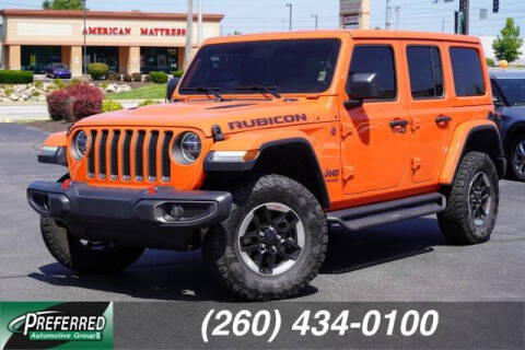 2019 Jeep Wrangler Unlimited for sale at Preferred Auto Fort Wayne in Fort Wayne IN