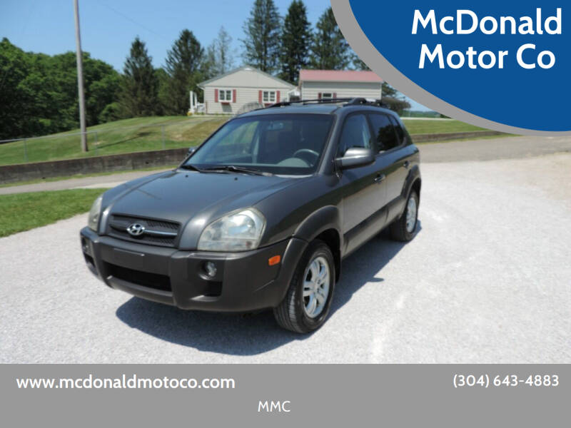 2007 Hyundai Tucson for sale at McDonald Motor Co in Harrisville WV