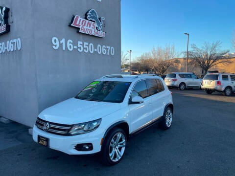 2012 Volkswagen Tiguan for sale at LIONS AUTO SALES in Sacramento CA