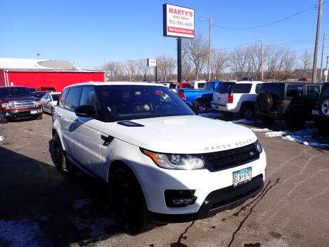 2016 Land Rover Range Rover Sport for sale at Marty's Auto Sales in Savage MN