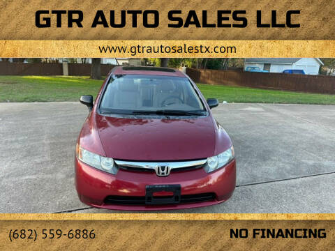 2006 Honda Civic for sale at GTR Auto Sales LLC in Haltom City TX