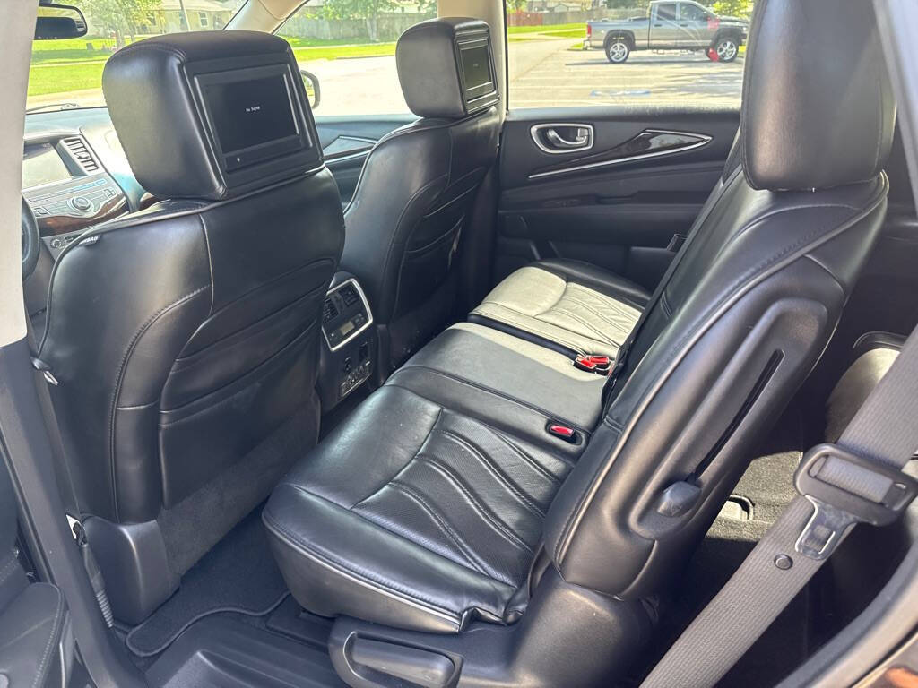 Black 2015 INFINITI QX60 Base AWD 4dr SUV 10