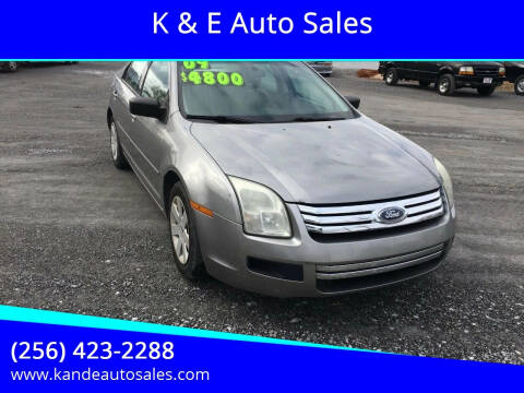 2009 Ford Fusion for sale at K & E Auto Sales in Ardmore AL