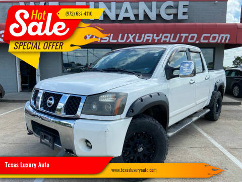 2004 Nissan Titan for sale at Texas Luxury Auto in Cedar Hill TX