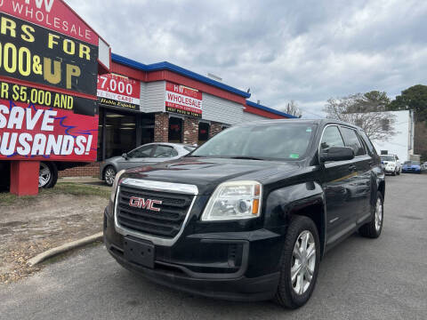 2017 GMC Terrain for sale at HW Auto Wholesale in Norfolk VA