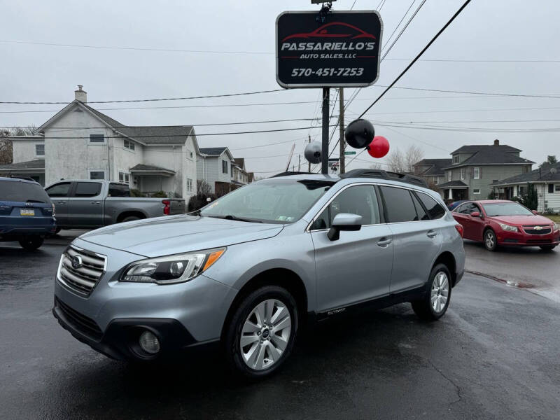 2016 Subaru Outback for sale at Passariello's Auto Sales LLC in Old Forge PA