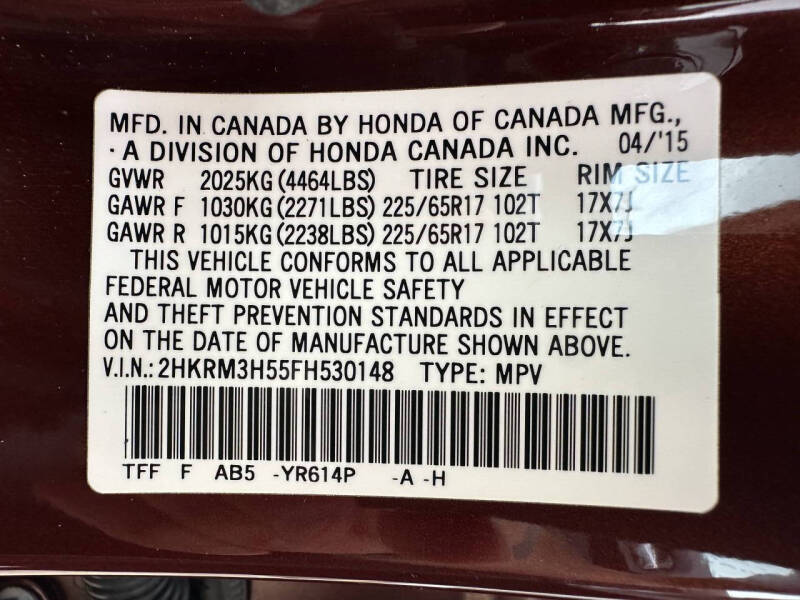 2015 Honda CR-V EX