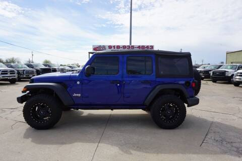 2018 Jeep Wrangler Unlimited for sale at Ratts Auto Sales in Collinsville OK