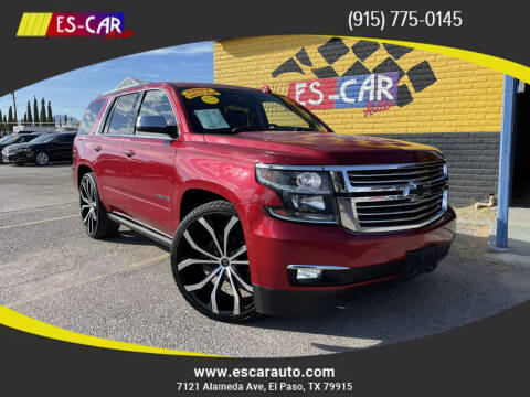 2015 Chevrolet Tahoe for sale at Escar Auto in El Paso TX