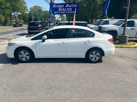 2013 Honda Civic for sale at King Auto Sales INC in Medford NY