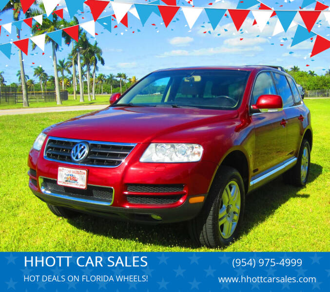 2004 Volkswagen Touareg for sale at HHOTT CAR SALES in Deerfield Beach FL