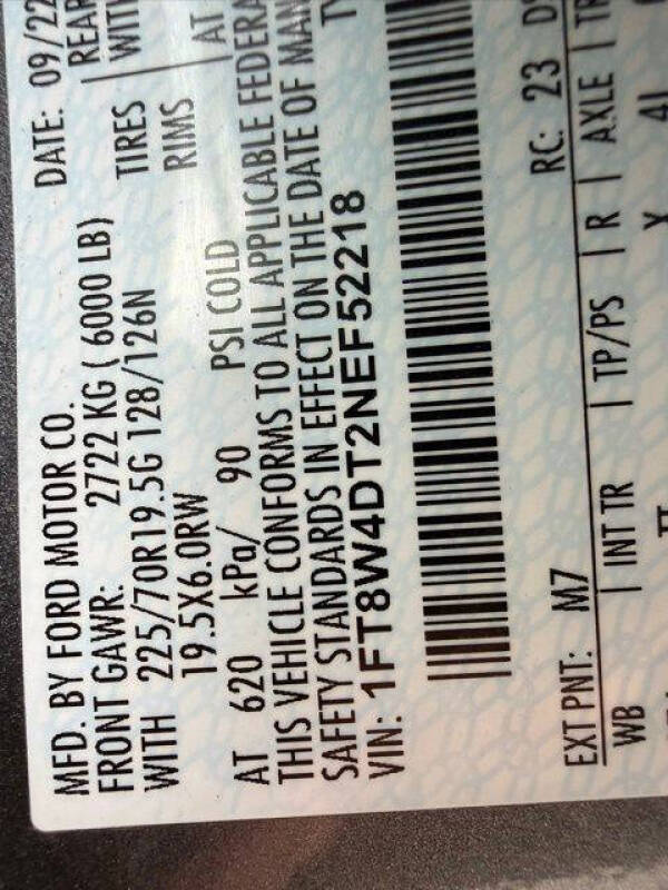 2022 Ford F-450 Super Duty Limited