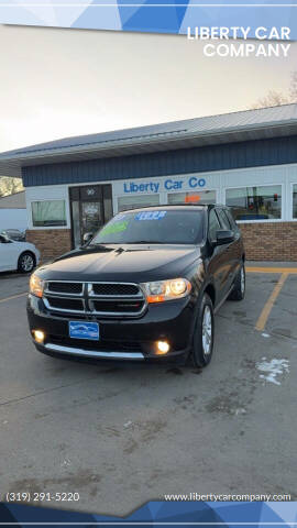 2012 Dodge Durango for sale at Liberty Car Company in Waterloo IA