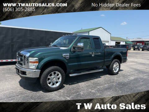 2008 Ford F-250 Super Duty for sale at T W Auto Sales in Science Hill KY