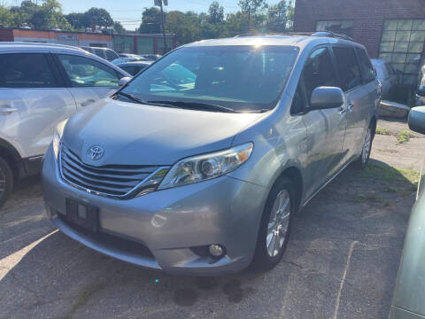 2016 Toyota Sienna for sale at ENFIELD STREET AUTO SALES in Enfield CT