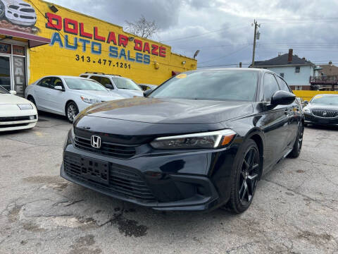 2022 Honda Civic for sale at Dollar Daze Auto Sales Inc in Detroit MI