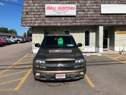 2002 Chevrolet TrailBlazer for sale at MAD MOTORS in Madison WI