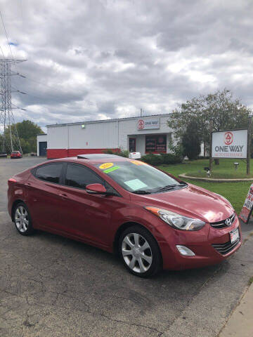 2012 Hyundai Elantra for sale at One Way Auto Exchange in Milwaukee WI