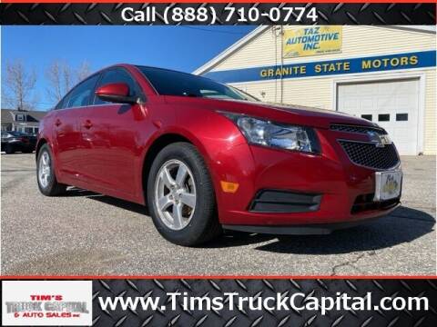 2013 Chevrolet Cruze for sale at TTC AUTO OUTLET/TIM'S TRUCK CAPITAL & AUTO SALES INC ANNEX in Epsom NH