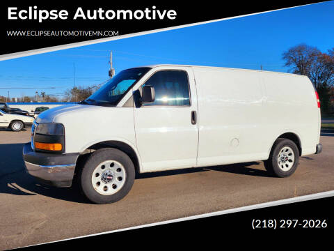 2014 GMC Savana for sale at Eclipse Automotive in Brainerd MN