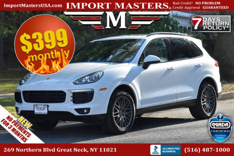 2018 Porsche Cayenne for sale at Import Masters in Great Neck NY