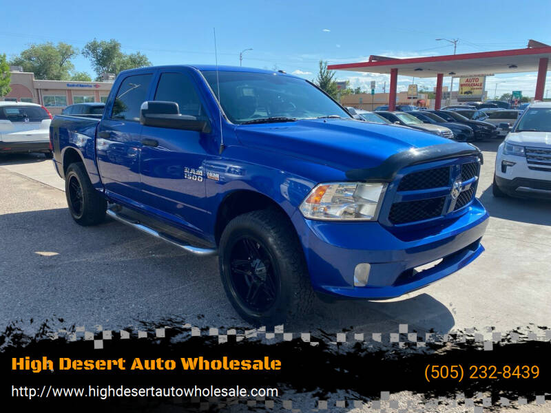 2017 RAM Ram Pickup 1500 for sale at High Desert Auto Wholesale in Albuquerque NM