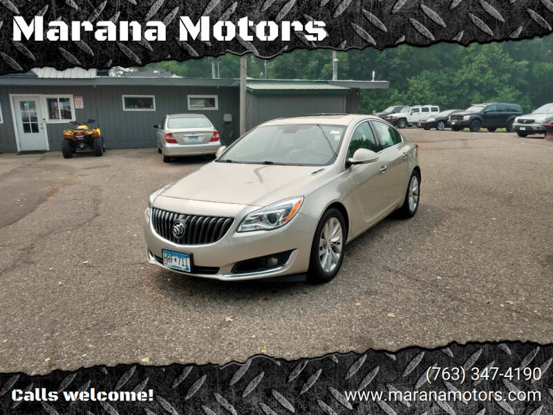 2014 Buick Regal for sale at Marana Motors in Princeton MN