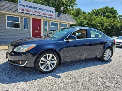 2016 Buick Regal for sale at BARTON AUTOMOTIVE GROUP LLC in Alliance OH