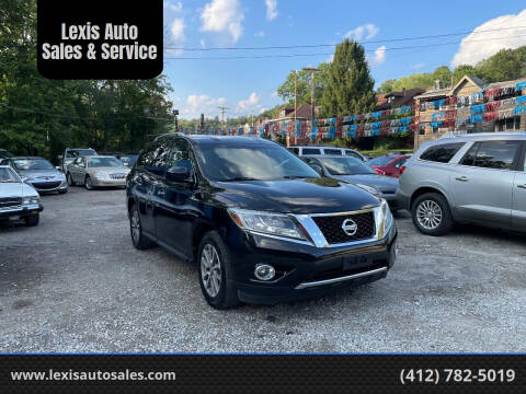 2015 Nissan Pathfinder for sale at Lexis Auto Sales & Service in Pittsburgh PA