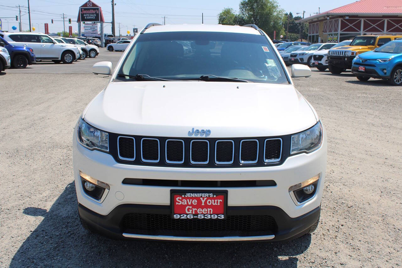 2017 Jeep Compass for sale at Jennifer's Auto Sales & Service in Spokane Valley, WA