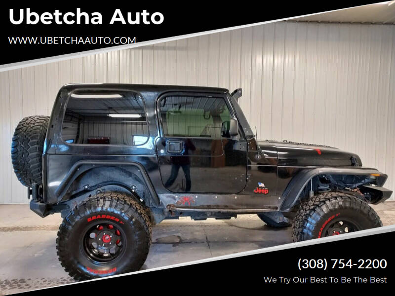 2000 Jeep Wrangler for sale at Ubetcha Auto in Saint Paul NE