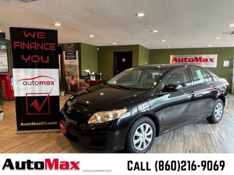2009 Toyota Corolla for sale at AutoMax in West Hartford CT