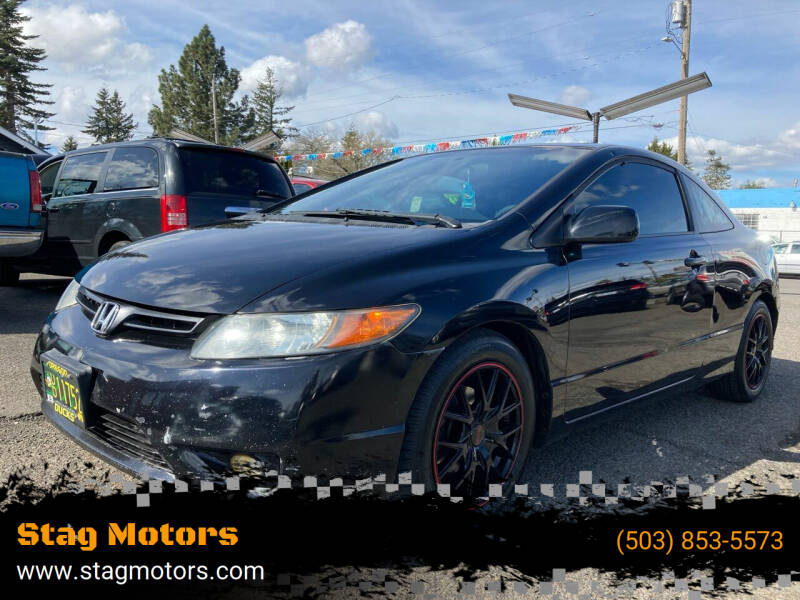 2007 Honda Civic for sale at Stag Motors in Portland OR
