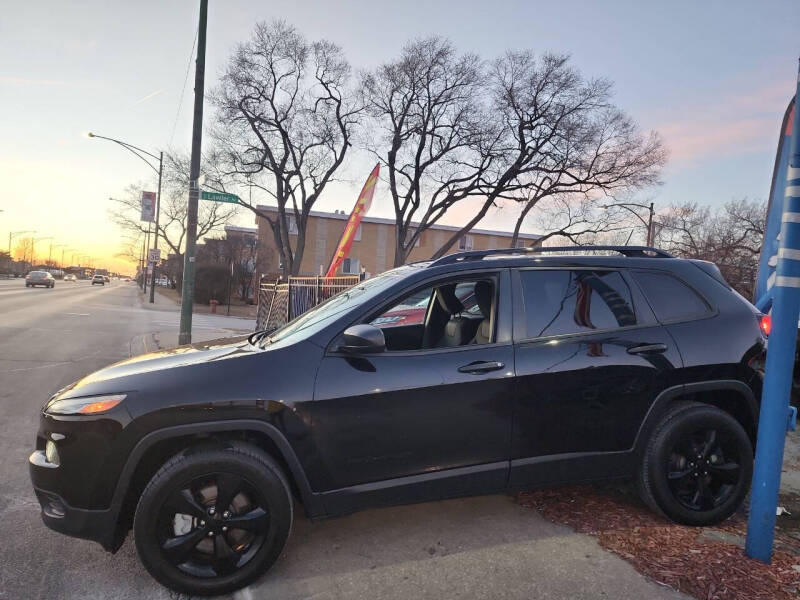 2017 Jeep Cherokee for sale at ROCKET AUTO SALES in Chicago IL