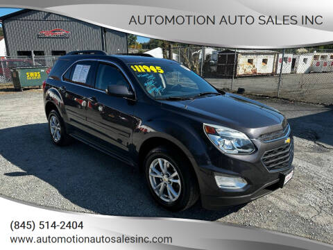 2016 Chevrolet Equinox for sale at Automotion Auto Sales Inc in Kingston NY