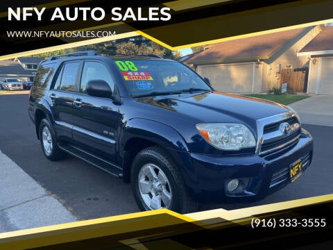 2008 Toyota 4Runner for sale at NFY AUTO SALES in Sacramento CA
