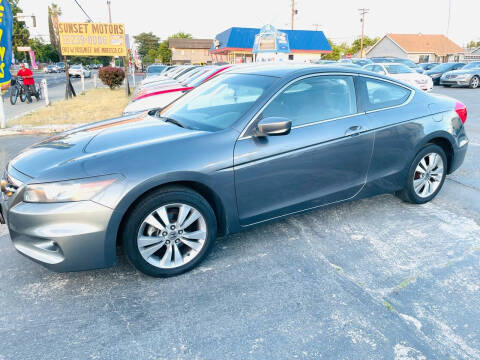 2011 Honda Accord for sale at Sunset Motors in Manteca CA