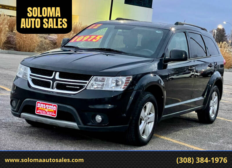 2012 Dodge Journey for sale at SOLOMA AUTO SALES in Grand Island NE