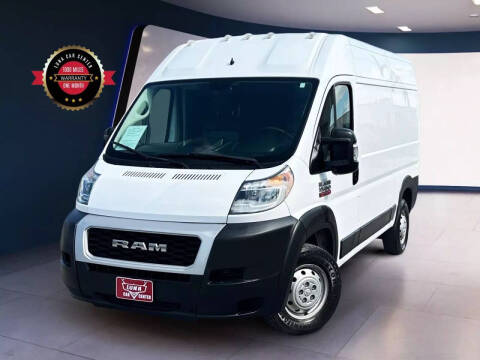 2020 RAM ProMaster for sale at LUNA CAR CENTER in San Antonio TX