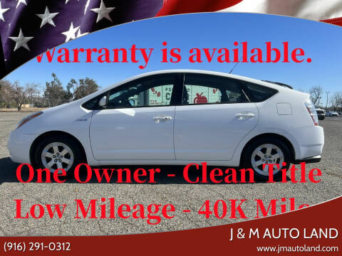 2009 Toyota Prius for sale at J & M Auto Land in Sacramento CA