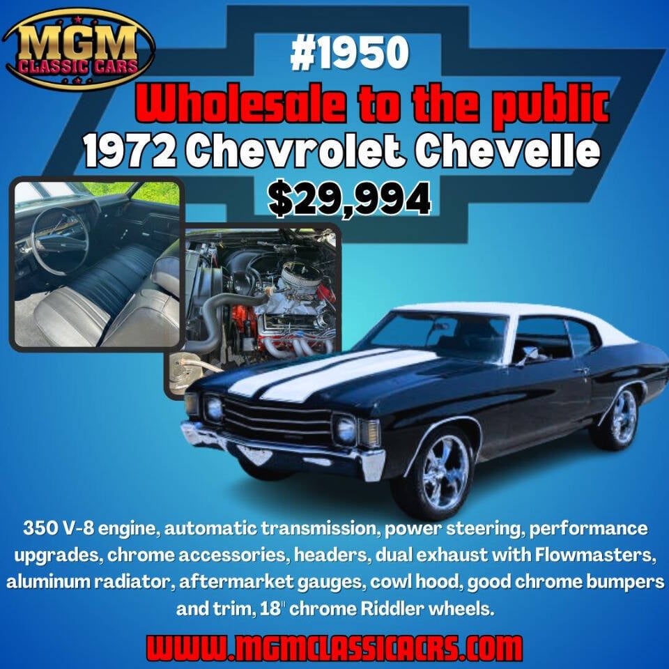 1972 Chevrolet Chevelle 