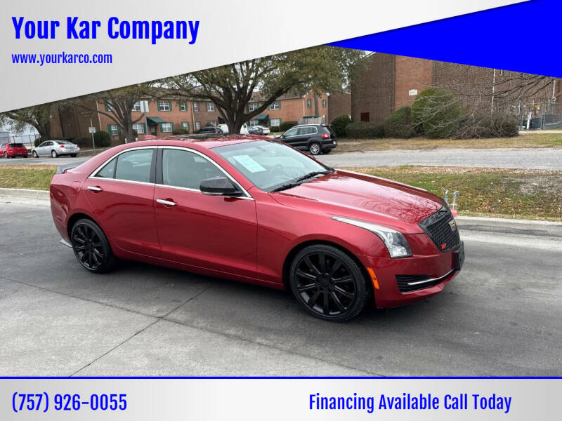 2015 Cadillac ATS for sale at Your Kar Company in Norfolk VA