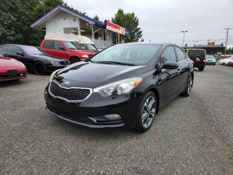 2014 Kia Forte for sale at Leavitt Auto Sales and Used Car City in Everett WA