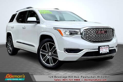 2017 GMC Acadia for sale at Dorman's Auto Sales of Pawtucket in Pawtucket RI