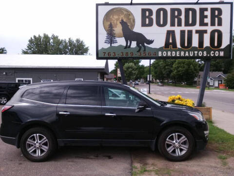 2015 Chevrolet Traverse for sale at Border Auto of Princeton in Princeton MN