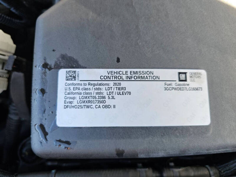 2020 Chevrolet Silverado 1500