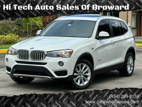 2017 BMW X3 for sale at Hi Tech Auto Sales Of Broward in Hollywood FL