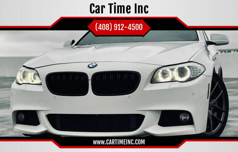 2013 BMW 5 Series for sale at Car Time Inc in San Jose CA
